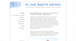 Desktop Screenshot of kehrbein.de